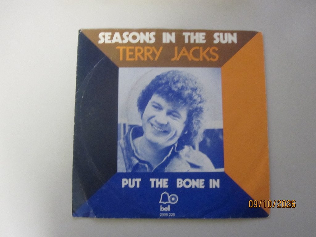 TERRY JACKS - seasons in the sun - vinyl 7', Cd's en Dvd's, Gebruikt, 7 inch, Ophalen of Verzenden, Rock en Metal