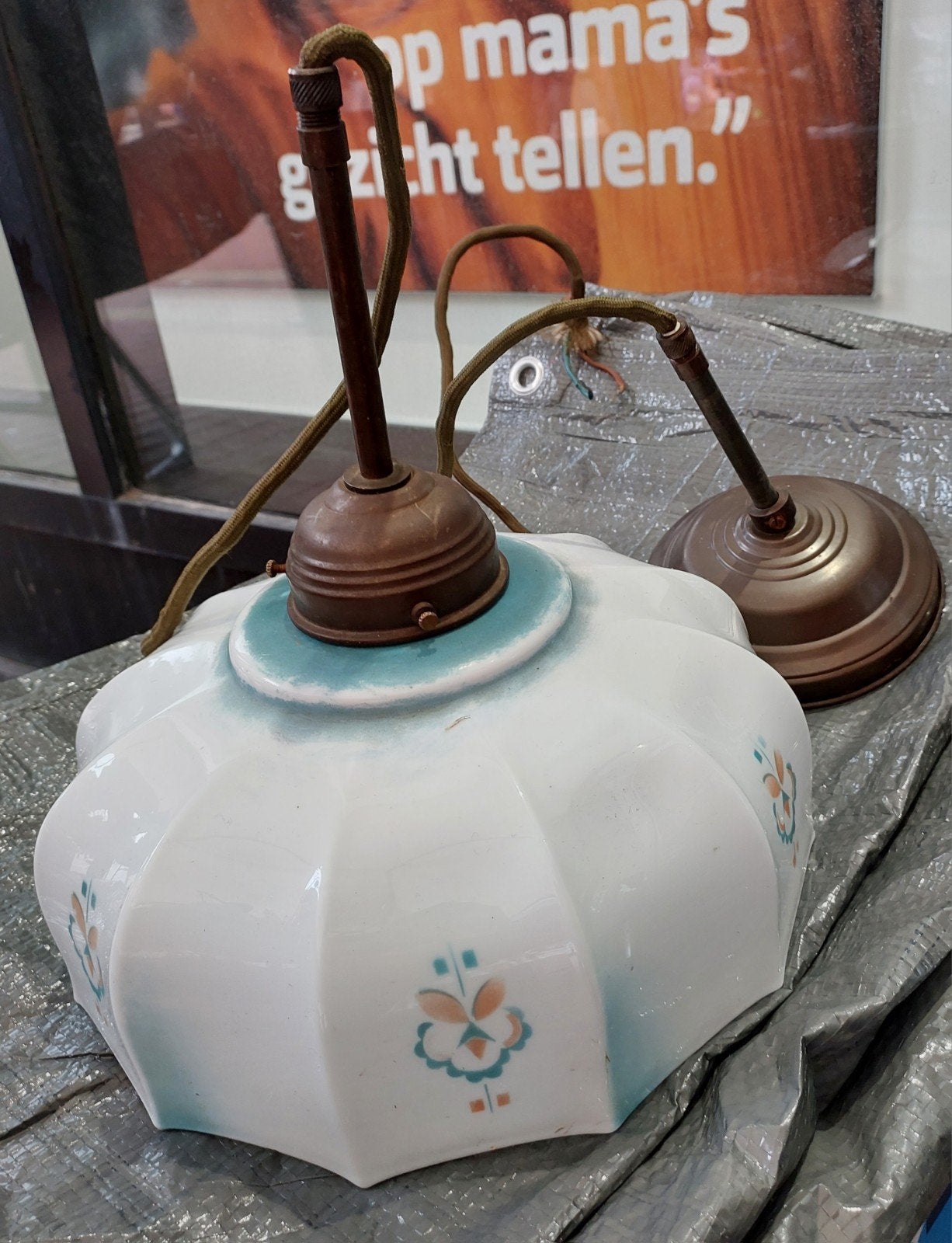 nostalgie lampjes, Ophalen