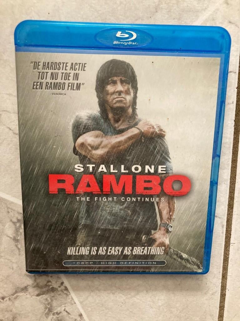DVD van Rambo : Stallone, Alle leeftijden, Ophalen of Verzenden, Zo goed als nieuw, Actiethriller