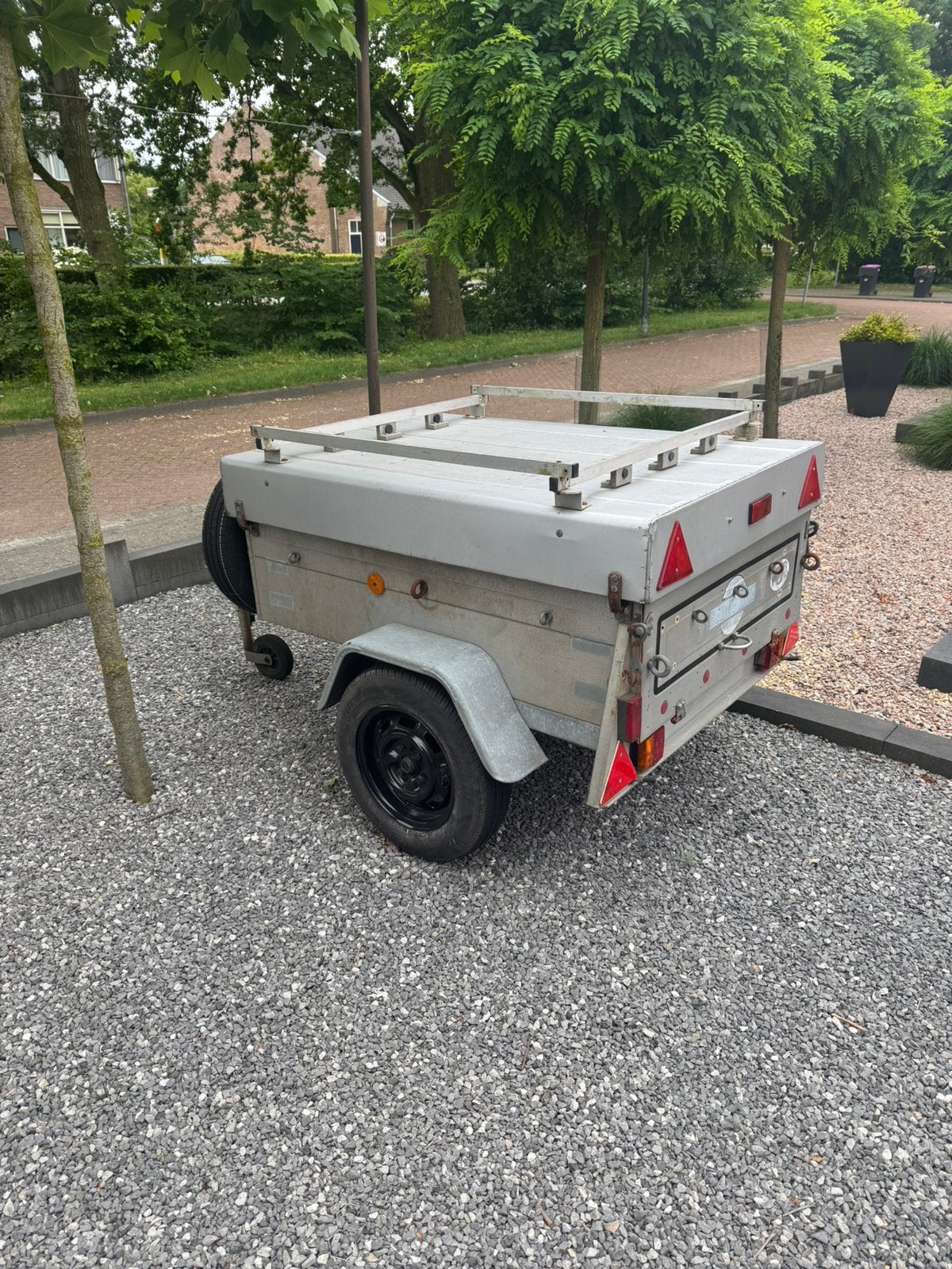 HEINEMANN bagage wagen met 3 nieuwe banden!, Ophalen, Zo goed als nieuw