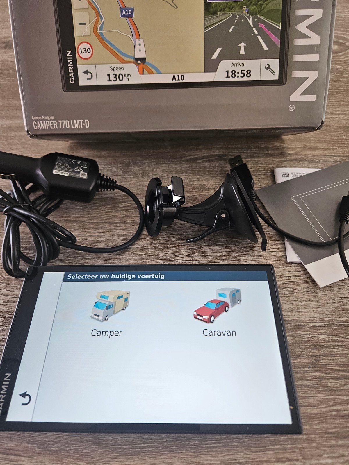 Garmin 770LMT-D camper navigatie, Auto diversen, Ophalen