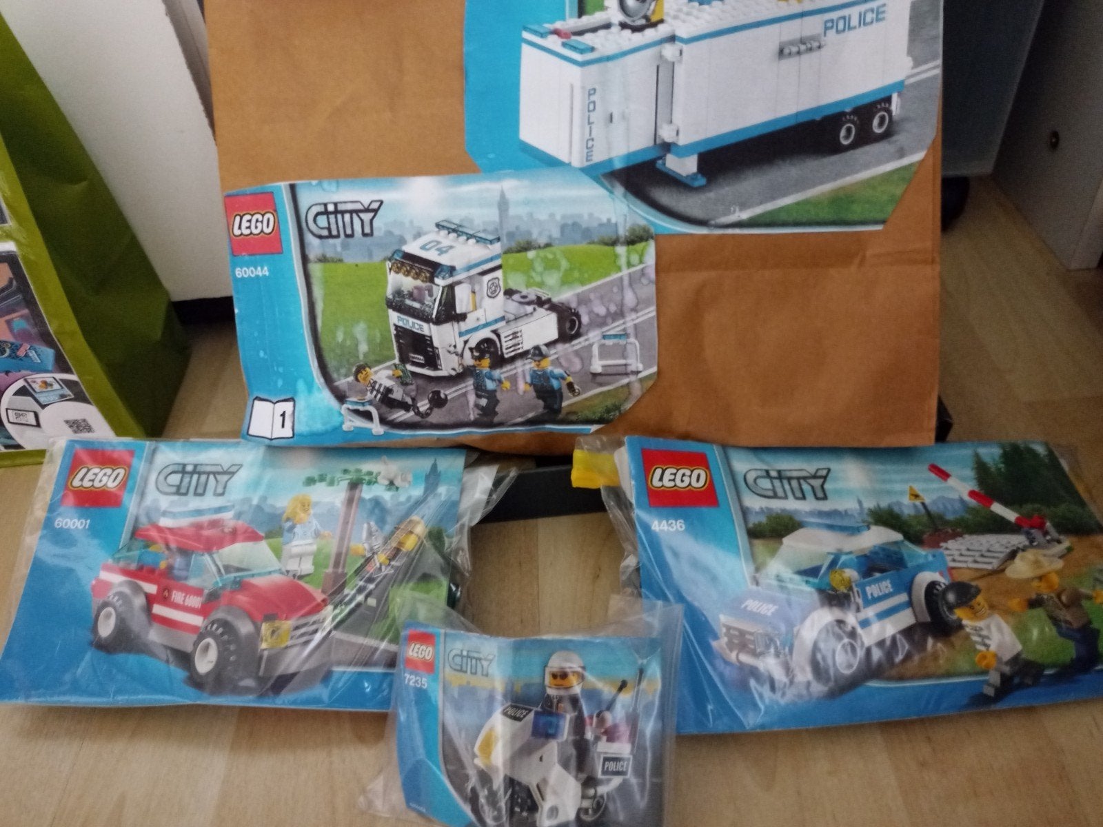 Lego City. Politie set. 60044 60001 4436 7235, Kinderen en Baby's, Speelgoed | Duplo en Lego, Ophalen of Verzenden