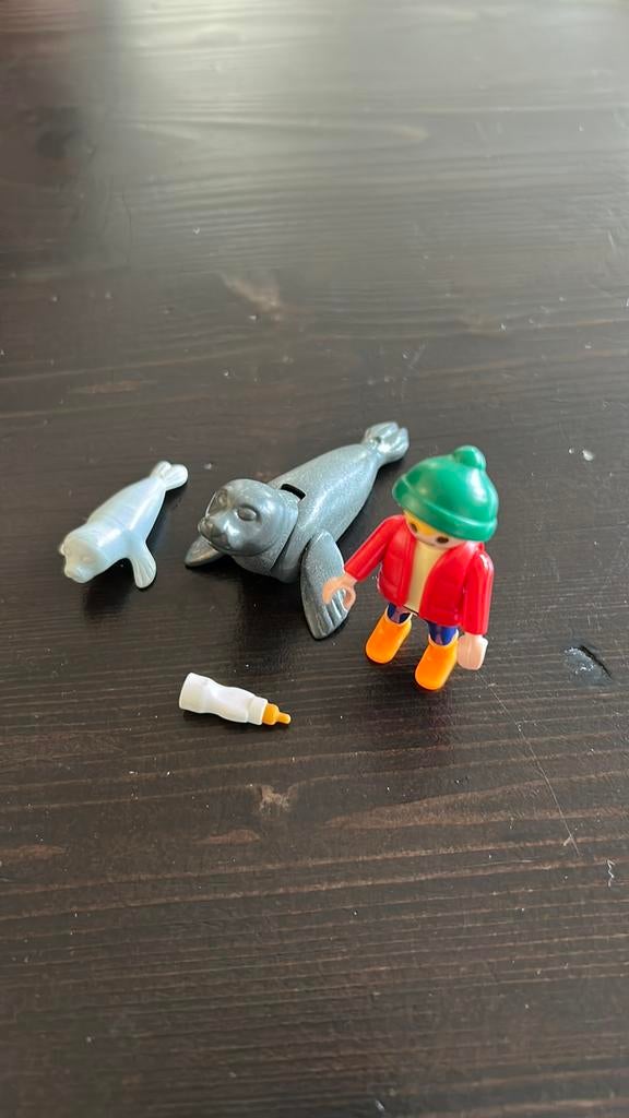 Playmobil 4660 Jongen Met Baby Zeehond, Kinderen en Baby's, Ophalen of Verzenden, Zo goed als nieuw