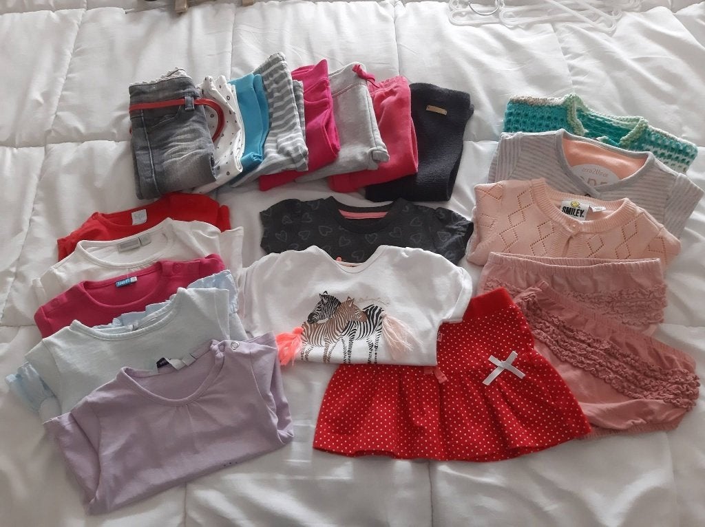 Pakket babykleding meisjes Mt 62, Ophalen of Verzenden, Zo goed als nieuw, Maat 62