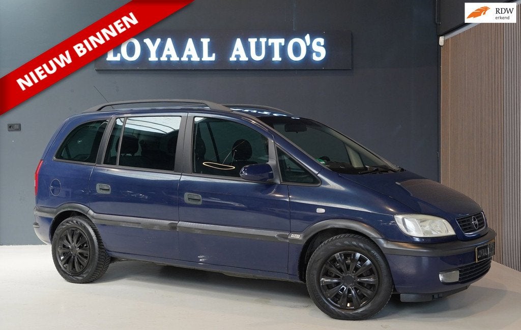 Opel Zafira 1.8-16V Elegance | 7 PERS | AUT | AIRCO | ELEK.R, Gebruikt, 4 cilinders, Blauw, Zafira