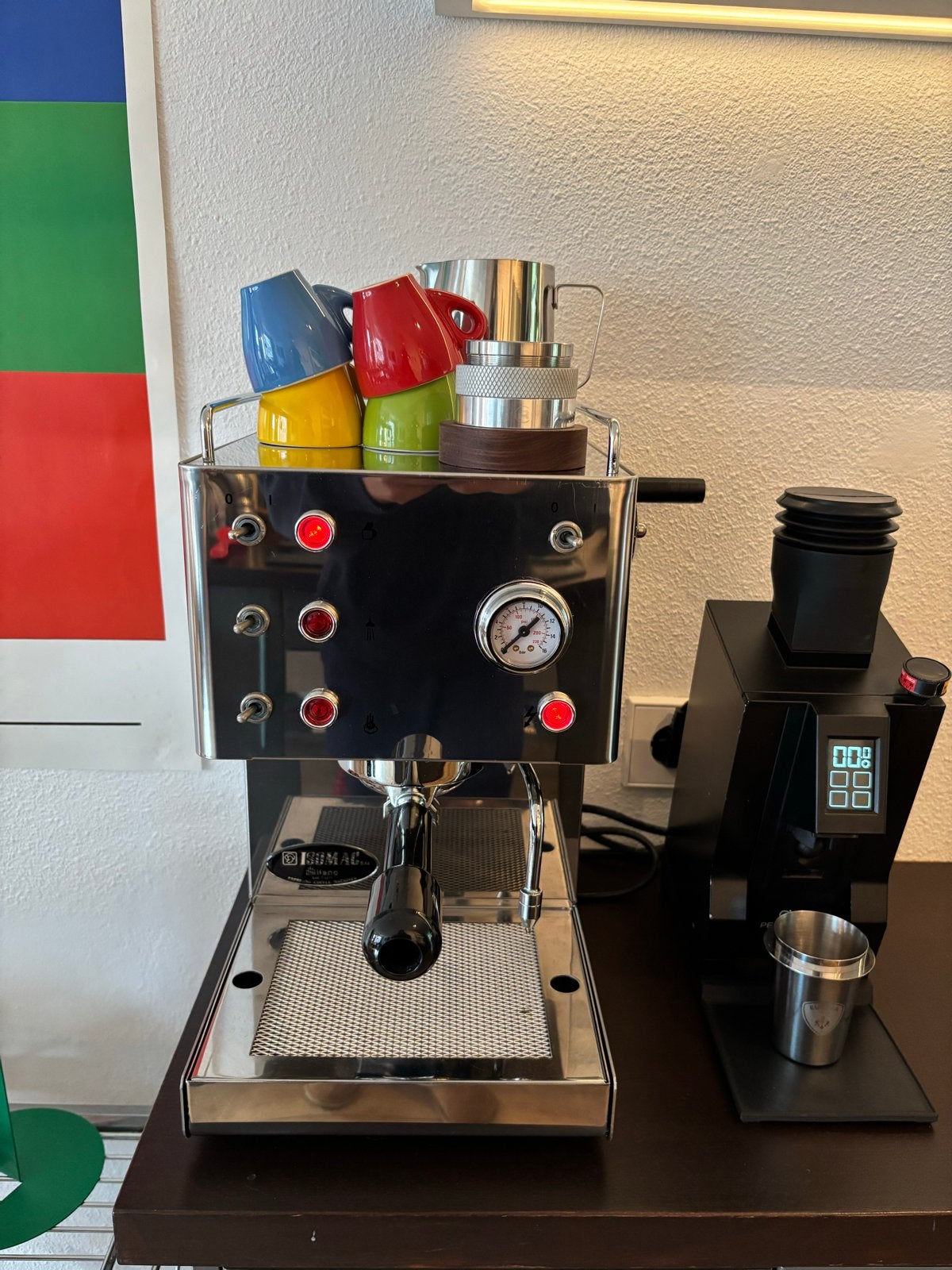 ISOMAC Espresso Machine - Perfecte voor je thuisbakkie, Witgoed en Apparatuur, Koffiezetapparaten, Espresso apparaat, Zo goed als nieuw