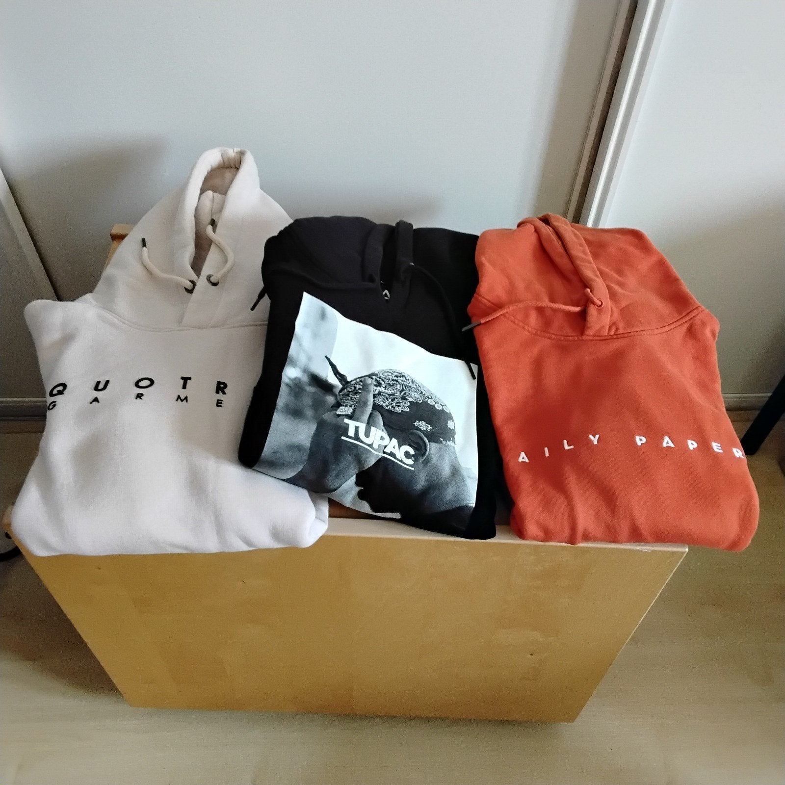 3x hoodie maat S,M,L in prima staat, Ophalen of Verzenden, Zo goed als nieuw