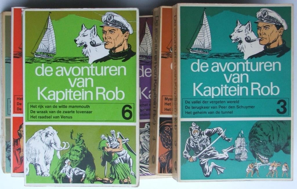 Kapitein Rob, Boeken, Gelezen, Eén stripboek, Ophalen of Verzenden, Pieter Kuhn