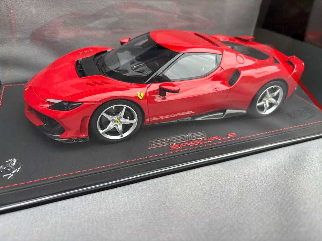Ferrari 296 Speciale BBR 1:18 NIEUW ! C4F, Overige merken, BBR, ., Nieuw