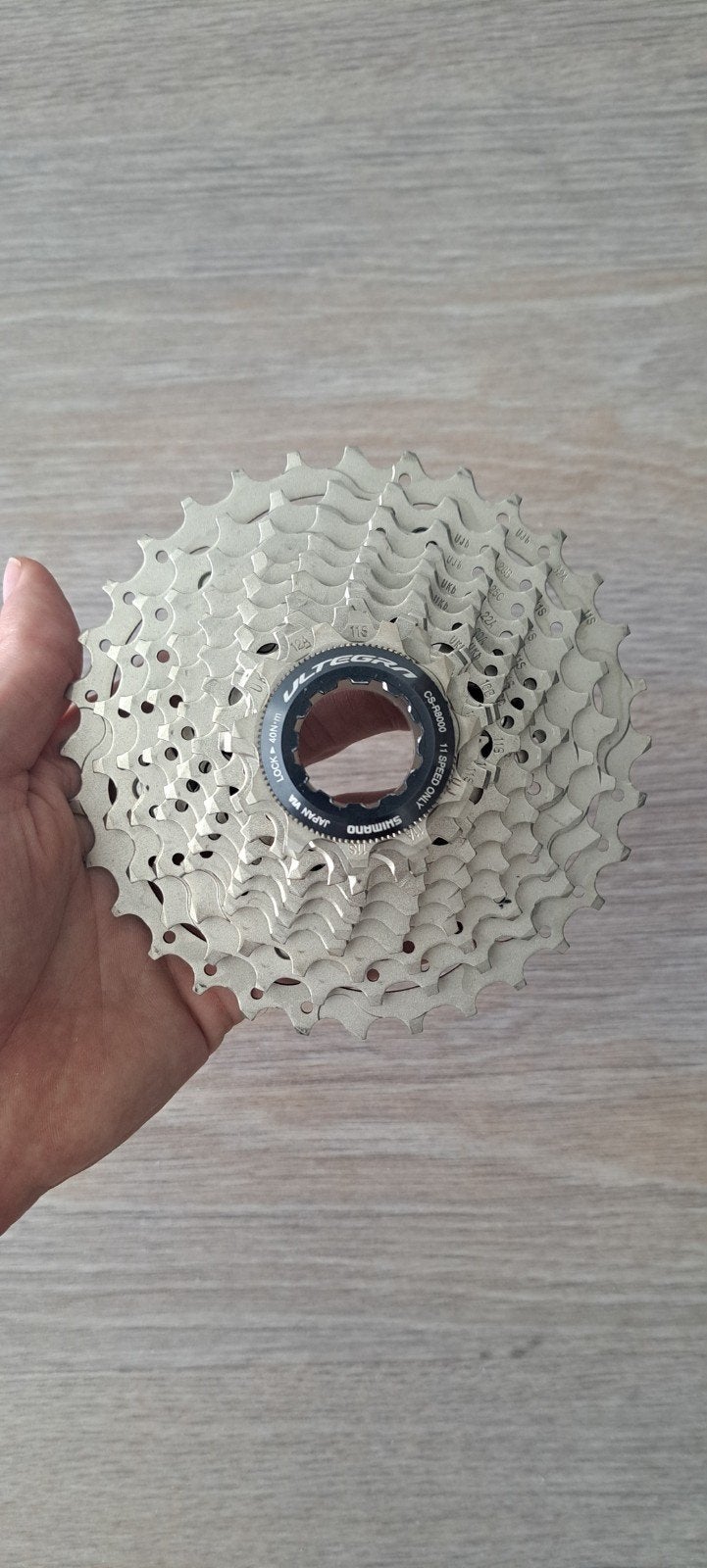 Shimano Ultegra R8000 (11-32) Cassette 11-speed, Fietsen en Brommers, Verzenden, Staal, Zo goed als nieuw, Derailleur of Ketting