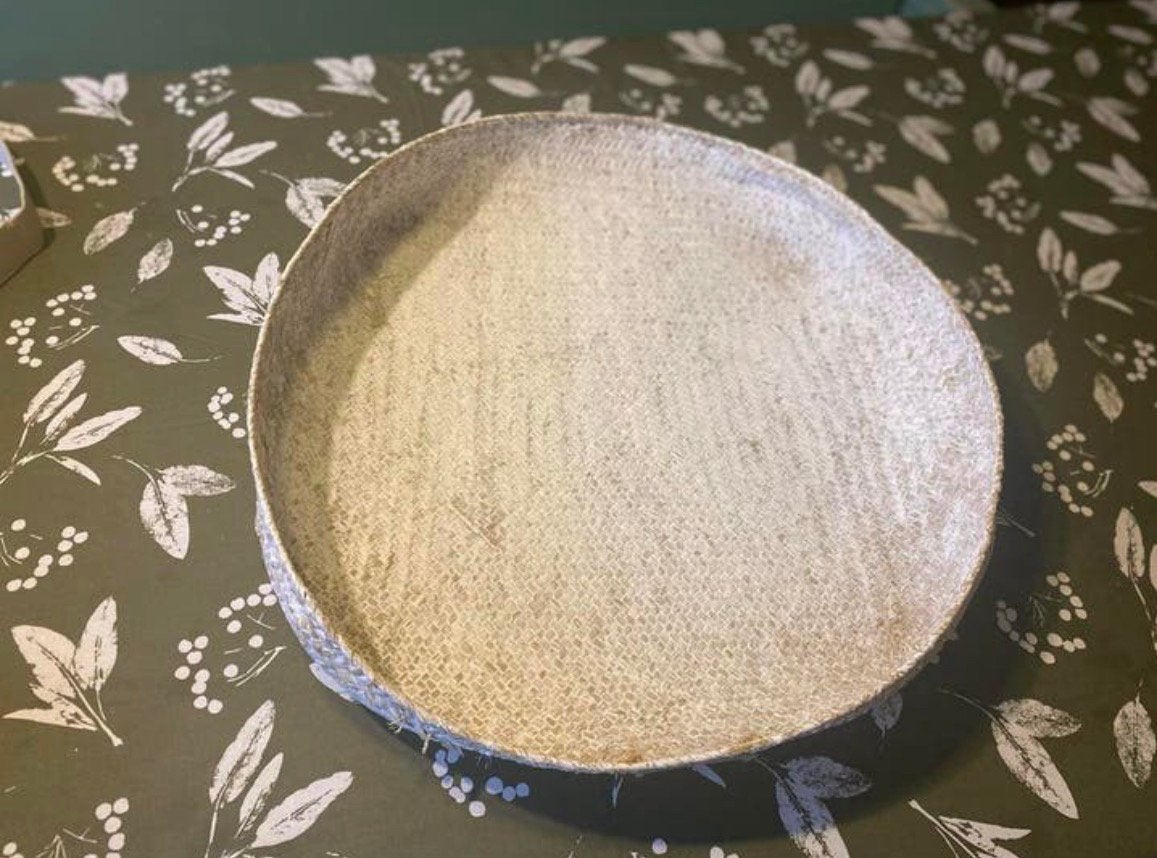 NIEUW Rotan riet schaal Zusss, Schaal, Vierkant, Nieuw, Ophalen of Verzenden