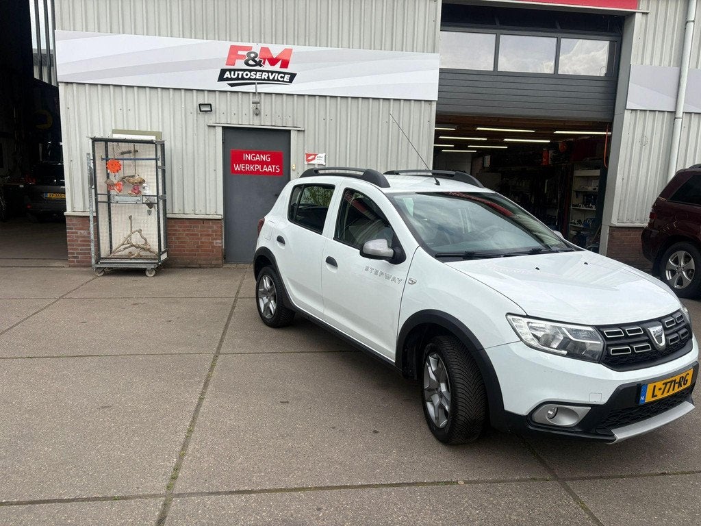 Dacia Sandero 0.9 TCe SL Stepway Airco, cruise, camera, trek, Auto's, Dacia, Voorwielaandrijving, 898 cc, Stof, Euro 6