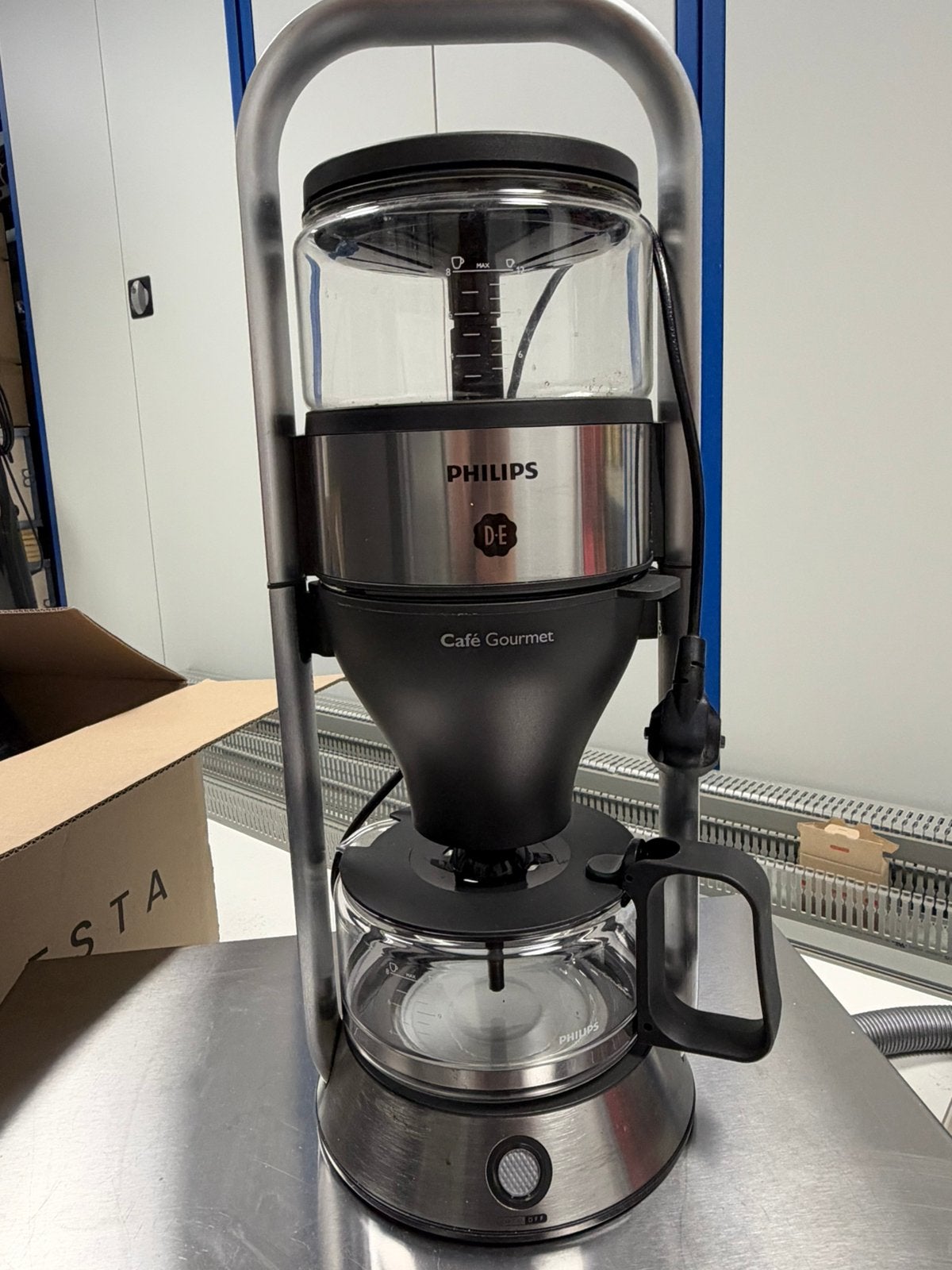 Philips cafe gourmet, Ophalen, Koffiemachine, Gemalen koffie, Zo goed als nieuw