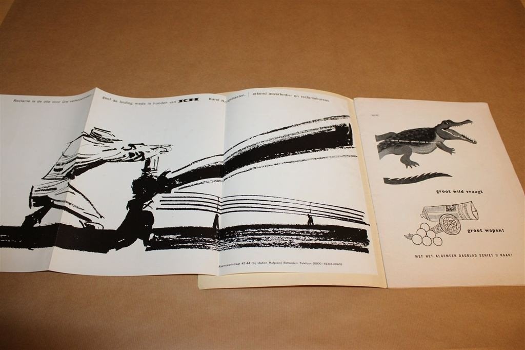 Revue der Reclame 1957 — Reclame & Grafisch Ontwerp, Boeken, Ophalen of Verzenden, Gelezen, Fotografen