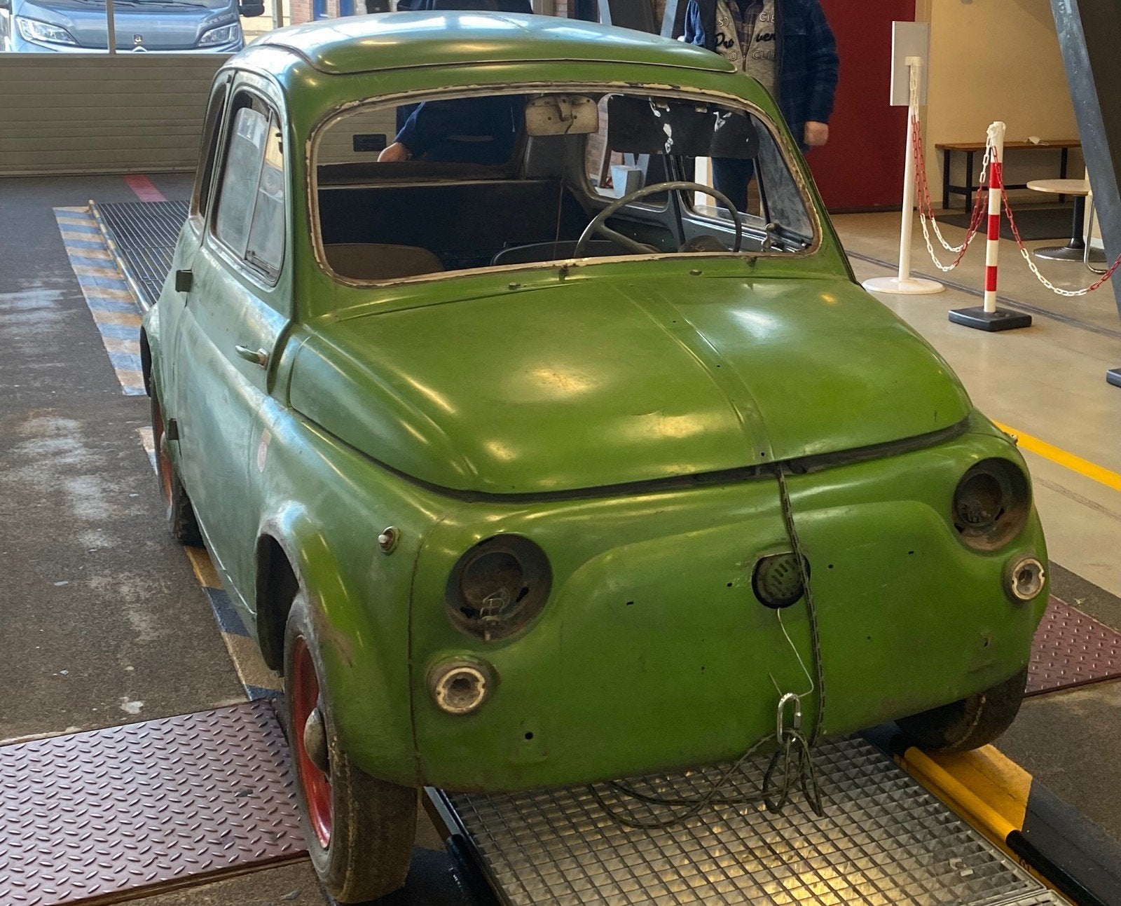 Fiat 500 Steyr-puch oldtimer bj 1959, Auto's, 4 stoelen, 493 cc, Particulier, Sedan