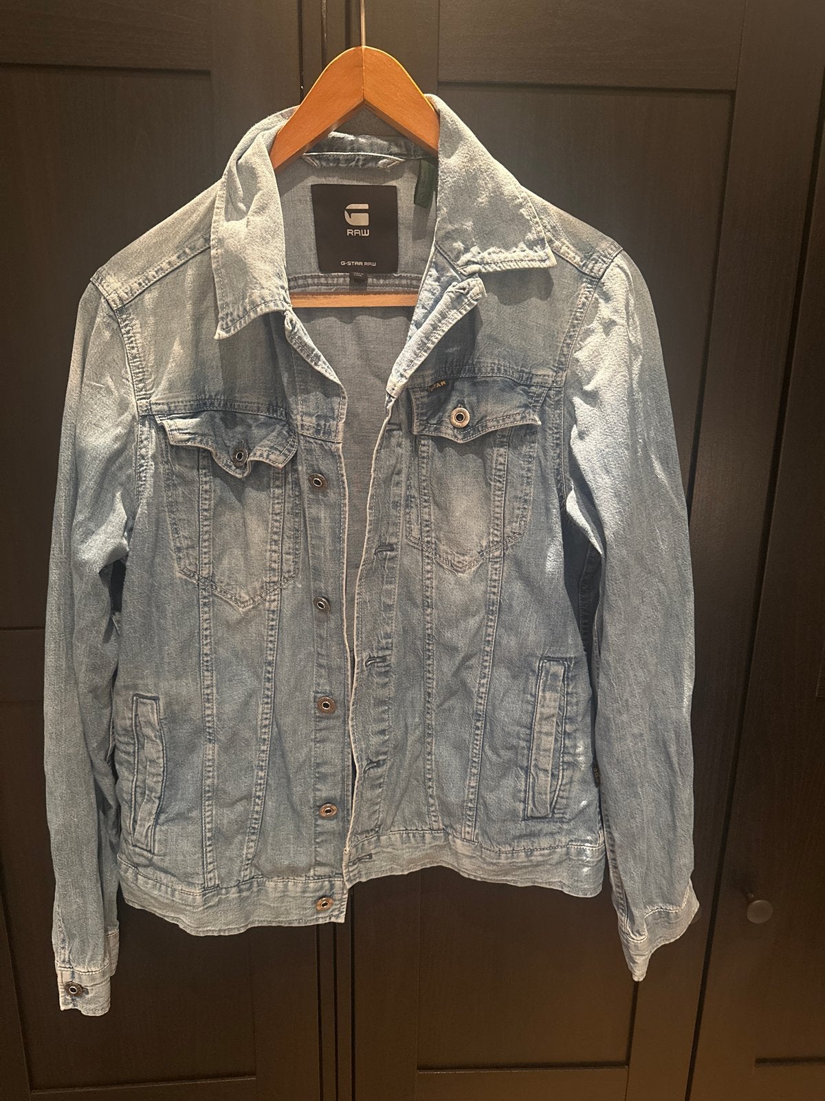 G-Star RAW spijkerjack - Maat M, Ophalen of Verzenden, Zo goed als nieuw, Maat 48/50 (M), Blauw