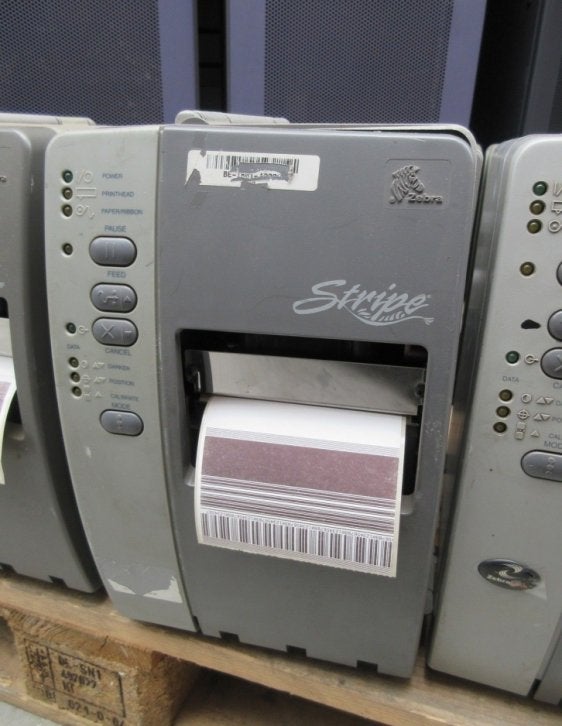 Zebra S600 Thermal Transfer Barcode Label Printer Parallel, Niet ingevuld, Gebruikt, Printer, Niet ingevuld