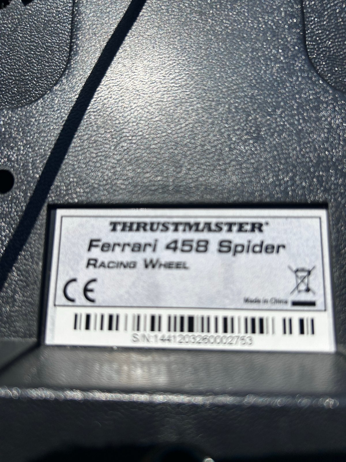 Thrustmaster Ferrari 458 Spider Racing Wheel voor Xbox, Ophalen, Gebruikt, Stuurtje of Sportattribuut, Xbox One
