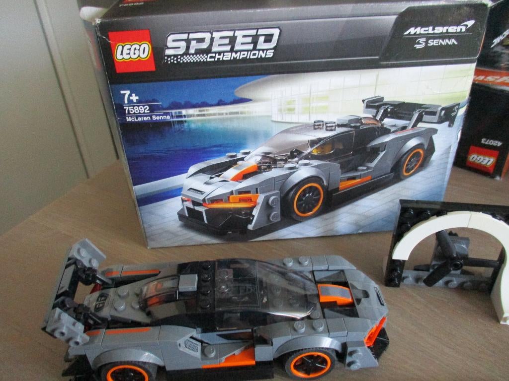 LEGO Speed Champions McLaren Senna - 75892, Ophalen of Verzenden, Gebruikt, Complete set, Lego