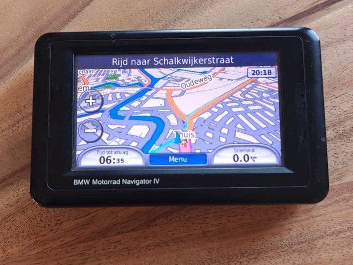 BMW Motorrad Navigator IV GPS met accessoires, Ophalen of Verzenden, Gebruikt