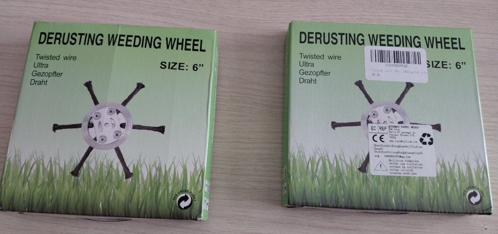 Onkruidborstel voor bosmaaier 4 stuks., Tuin en Terras, Benzine, Onbekend, Nieuw, Ophalen of Verzenden