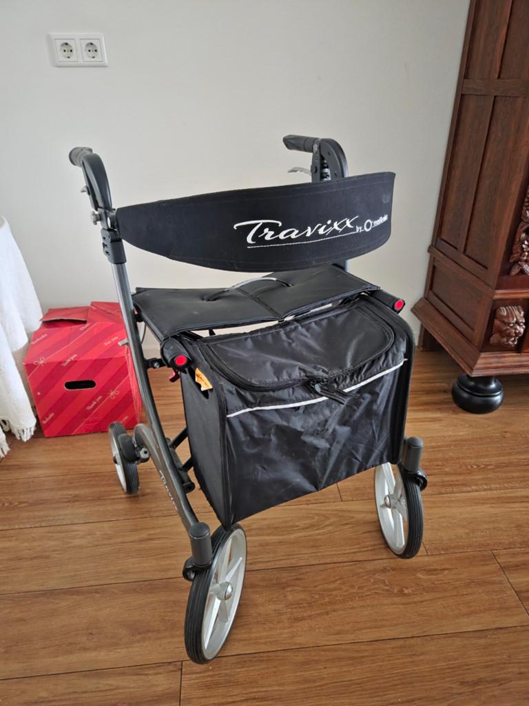 Travixx Deluxe rollator, Diversen, Ophalen