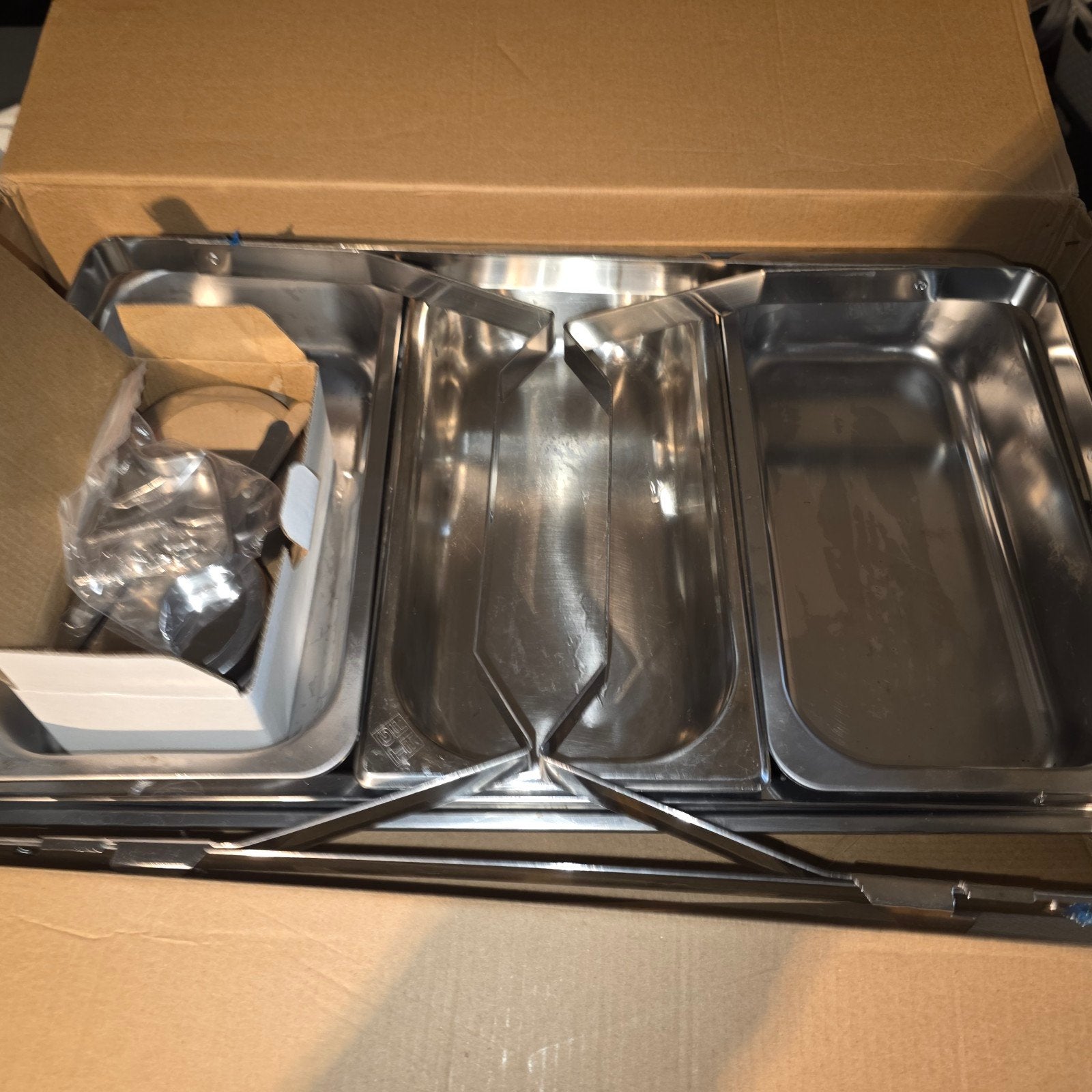 zonder deksel Herzberg Chafing Dish - Professionele Warmhoud, Ophalen of Verzenden, Zo goed als nieuw