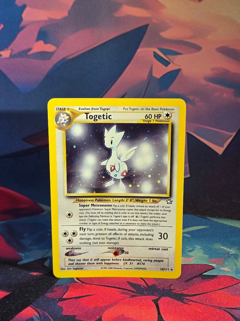 Togetic 16/111 – Neo Genesis Holo, Ophalen of Verzenden, Zo goed als nieuw