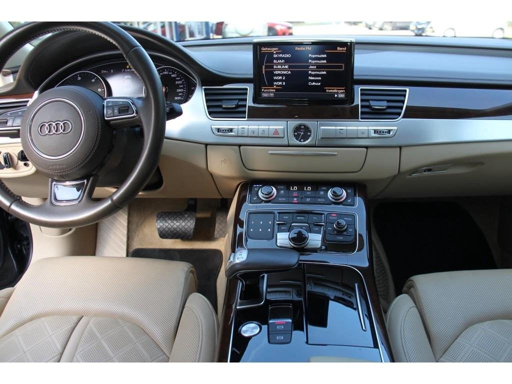 Audi A8 3.0 TDI quattro Pro Line+automaat/leer/navigatie/sch, Auto's, Audi, Automaat, Stof, Gebruikt, Euro 6