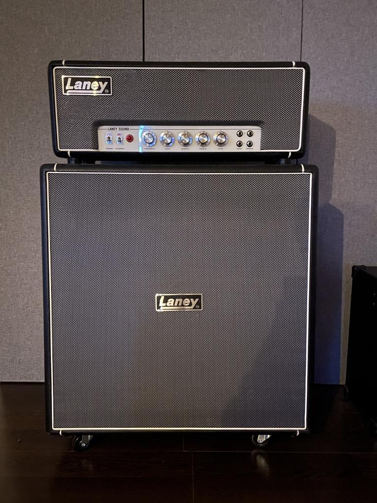 Laney LA30BL supergroup met matching cabinet, Ophalen, Gebruikt, Gitaar, Minder dan 50 watt