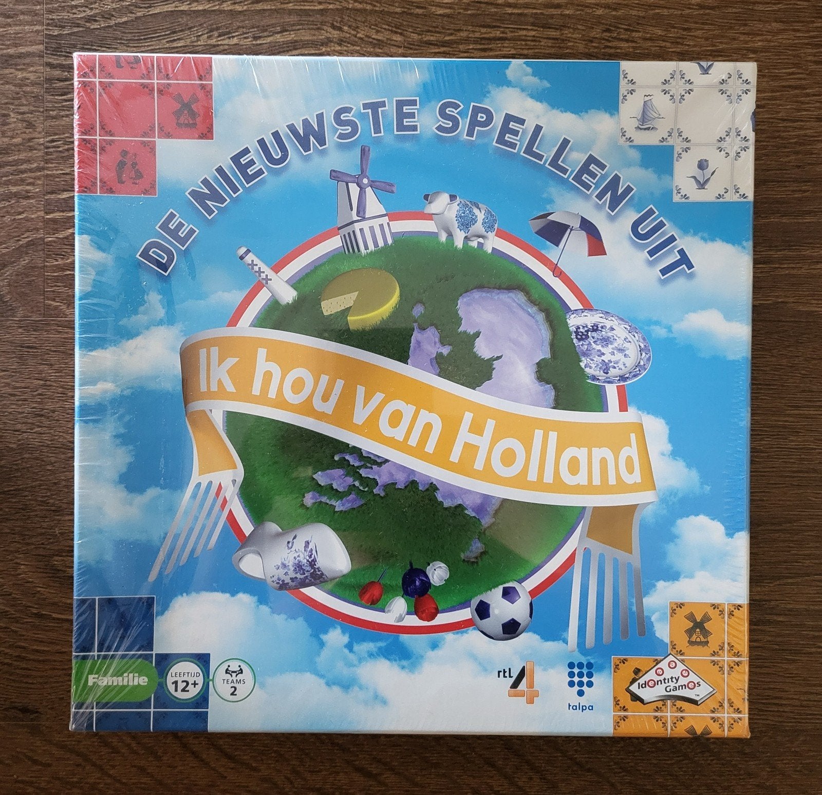 Ik hou van Holland. Nieuw in de verpakking!, Drie of vier spelers, Ophalen of Verzenden, Nieuw, Identity Games