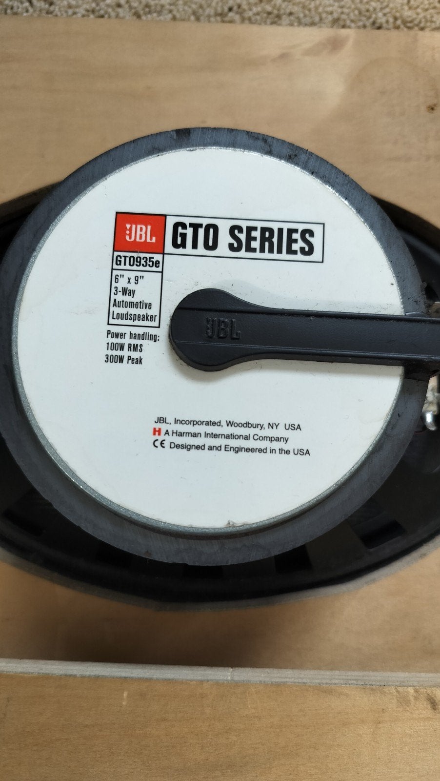 JBL GTO 935e 3-weg Car Speakers - 100W RMS - TOPstaat!, Auto diversen, Ophalen, Zo goed als nieuw
