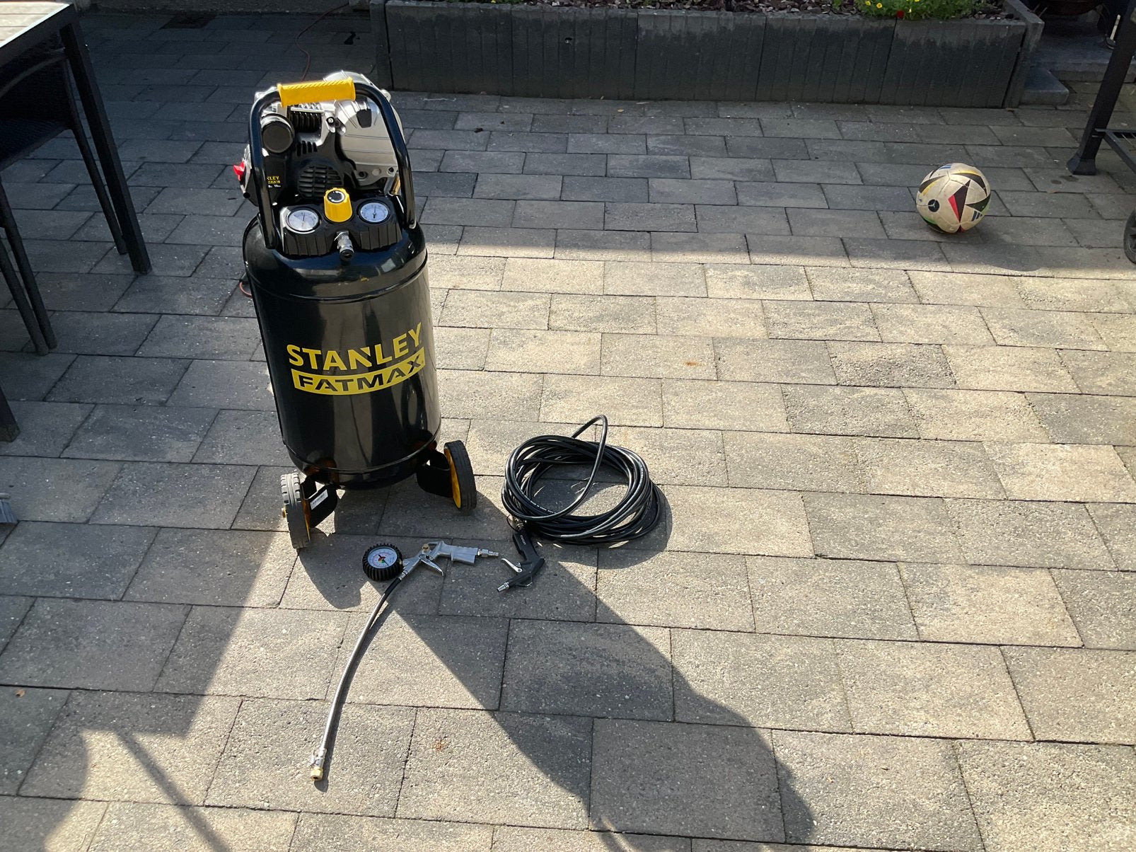 Fatmax compressor zgn, Ophalen, Zo goed als nieuw