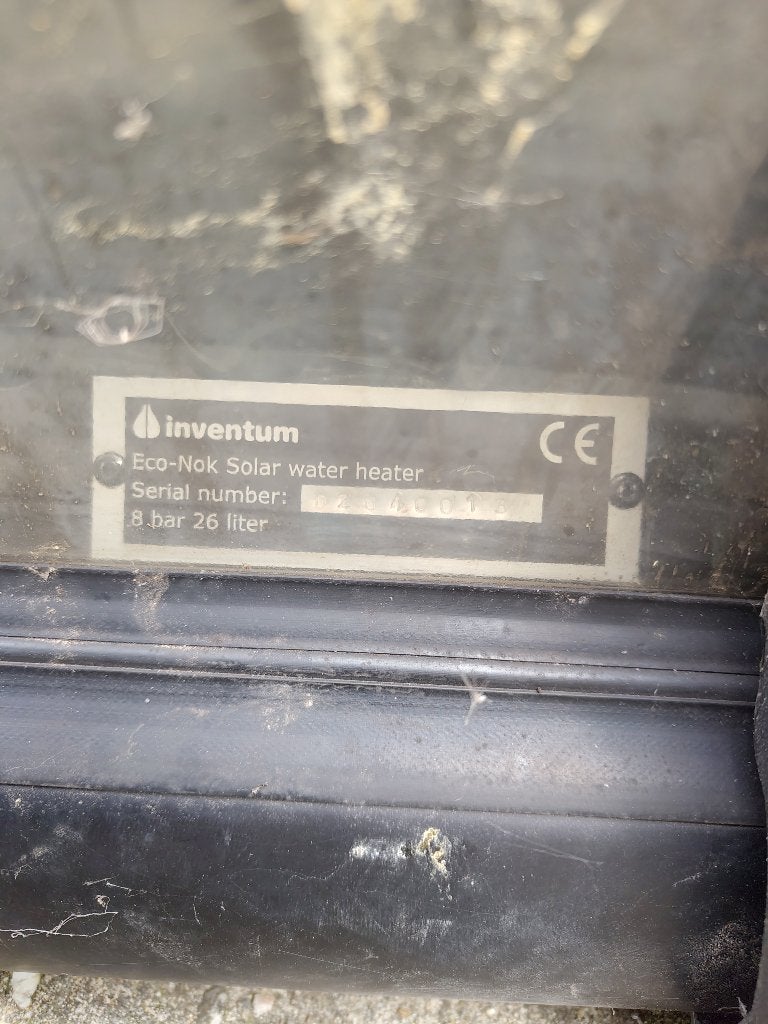 Zonneboiler, Ophalen, Gebruikt, 20 tot 100 liter, Boiler