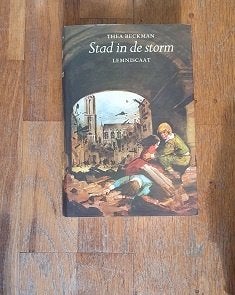 STAD IN DE STORM van Thea Beckman, Boeken, Kinderboeken | Jeugd | 13 jaar en ouder, Gelezen, Ophalen of Verzenden