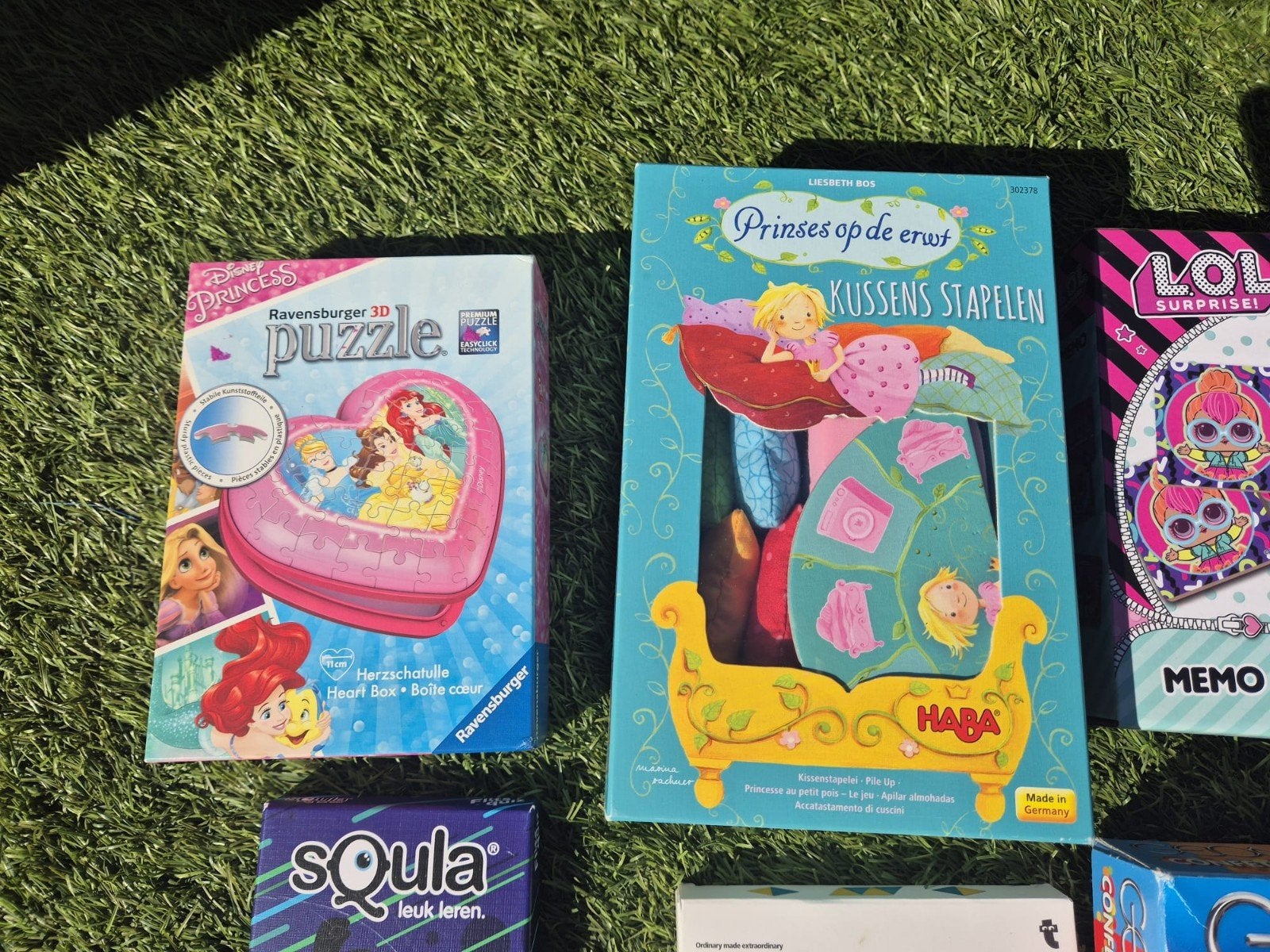Diverse Spellen en Puzzels:Ravensburger, Geomag, LOL Surpris, Ophalen of Verzenden, Gebruikt, Bouwen