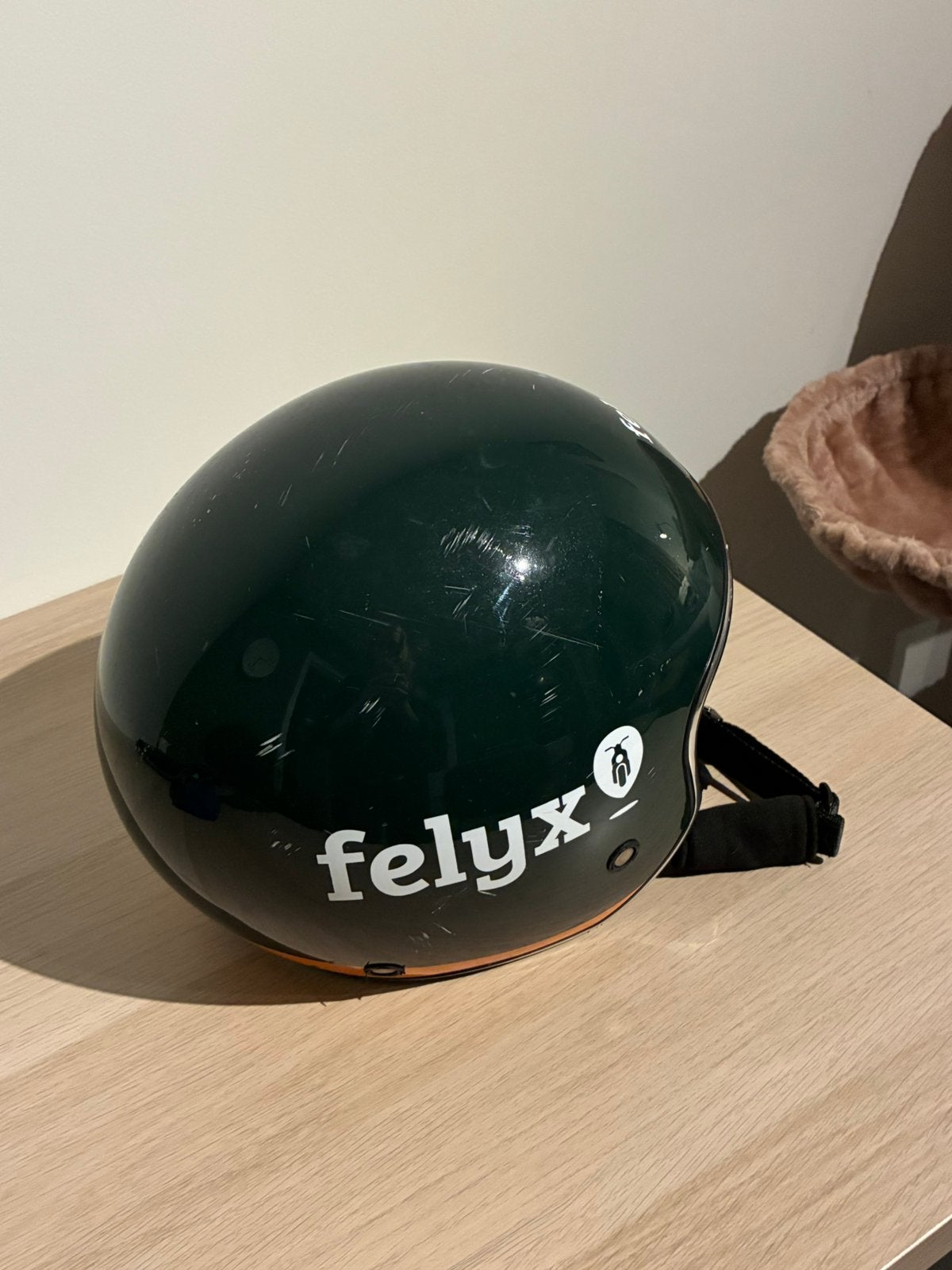 Felyx helm, Fietsen en Brommers, Ophalen of Verzenden, Gebruikt