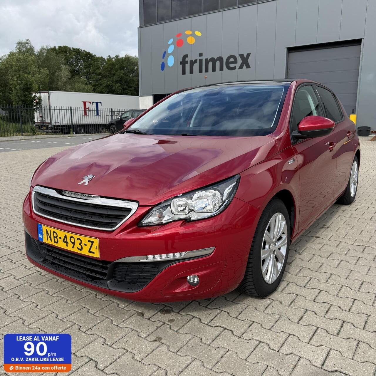 Peugeot 308 1.2 Allure 2017 | Panoramadak | NW APK !, Auto's, Voorwielaandrijving, Gebruikt, Euro 6, 1199 cc