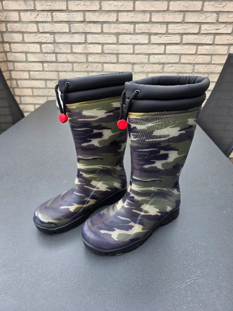 Regenlaarzen gevoerd Dunlop 38., Ophalen, Zo goed als nieuw, Regenlaarzen, Heren