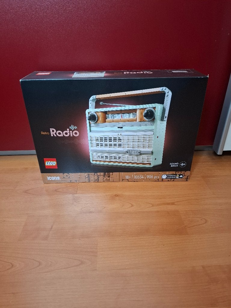 Lego Icons 10334 Retro Radio, Kinderen en Baby's, Lego, Nieuw, Ophalen of Verzenden, Icons