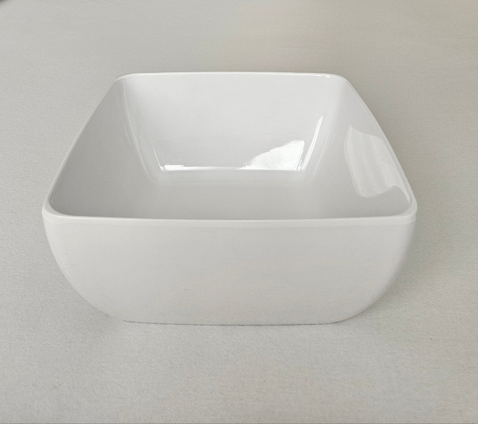 Slabak/schaal/kom (25,8x12cm) Wit, Ophalen, Zo goed als nieuw, Schaal of Schalen