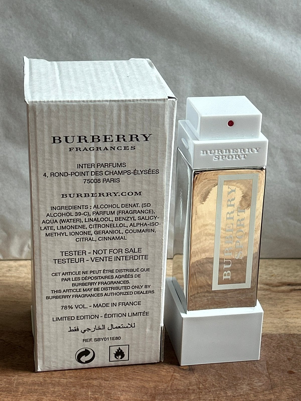 Burberry - sport ice women 75ml edt, Ophalen of Verzenden, Nieuw