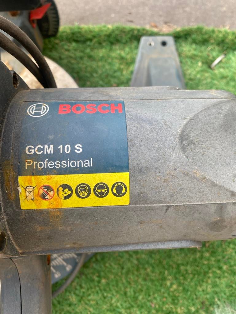 Bosch GCM 10 S Professional Afkortzaag, Ophalen of Verzenden, Zo goed als nieuw
