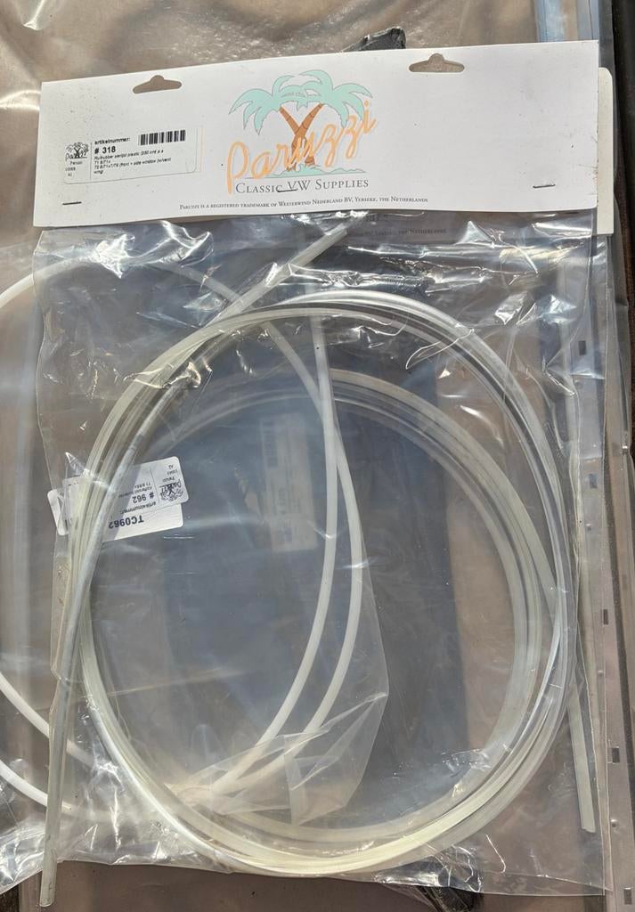Sierlijst ruitrubber Volkswagen Kever T1/T2 (250 cm), Ophalen, Nieuw