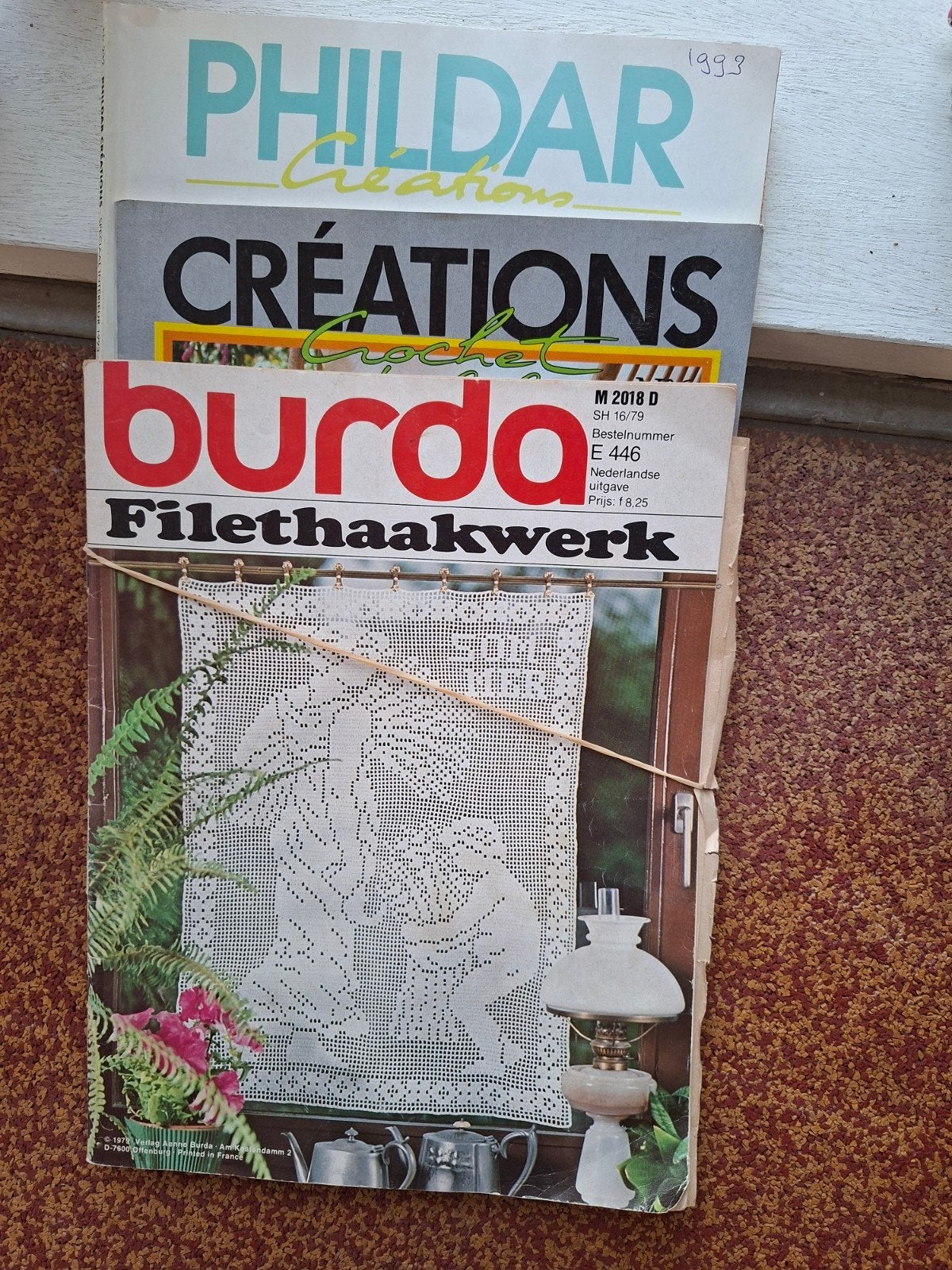 Patroonbladen. Burda/knip/borduurboeken/enz, Ophalen of Verzenden, Minder dan 80 cm, Glasplaat, Minder dan 80 cm