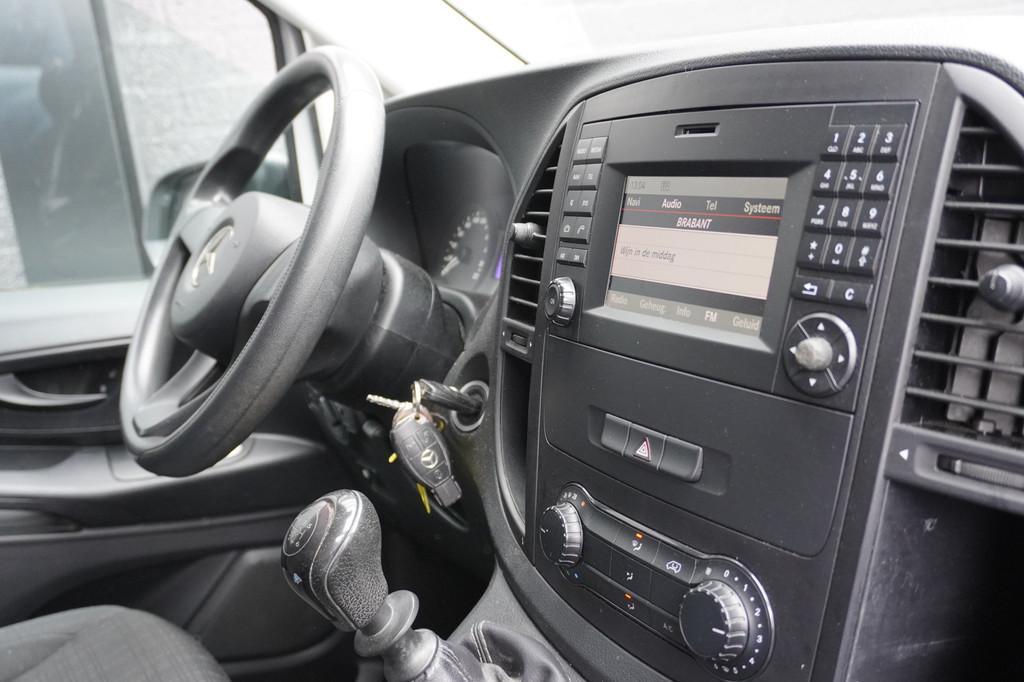 Mercedes-Benz Vito 109 CDI EURO 6 - Airco - Cruise - Camera, Auto's, Voorwielaandrijving, Stof, Gebruikt, Wit