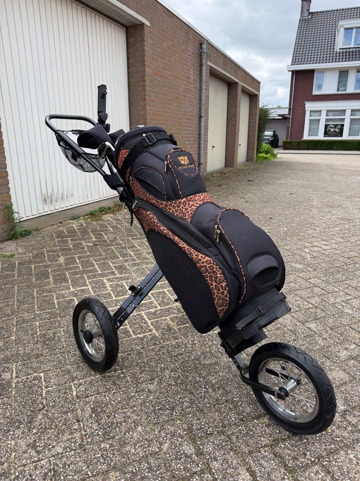 Golfset Wilson Profile graphite met golftrolley