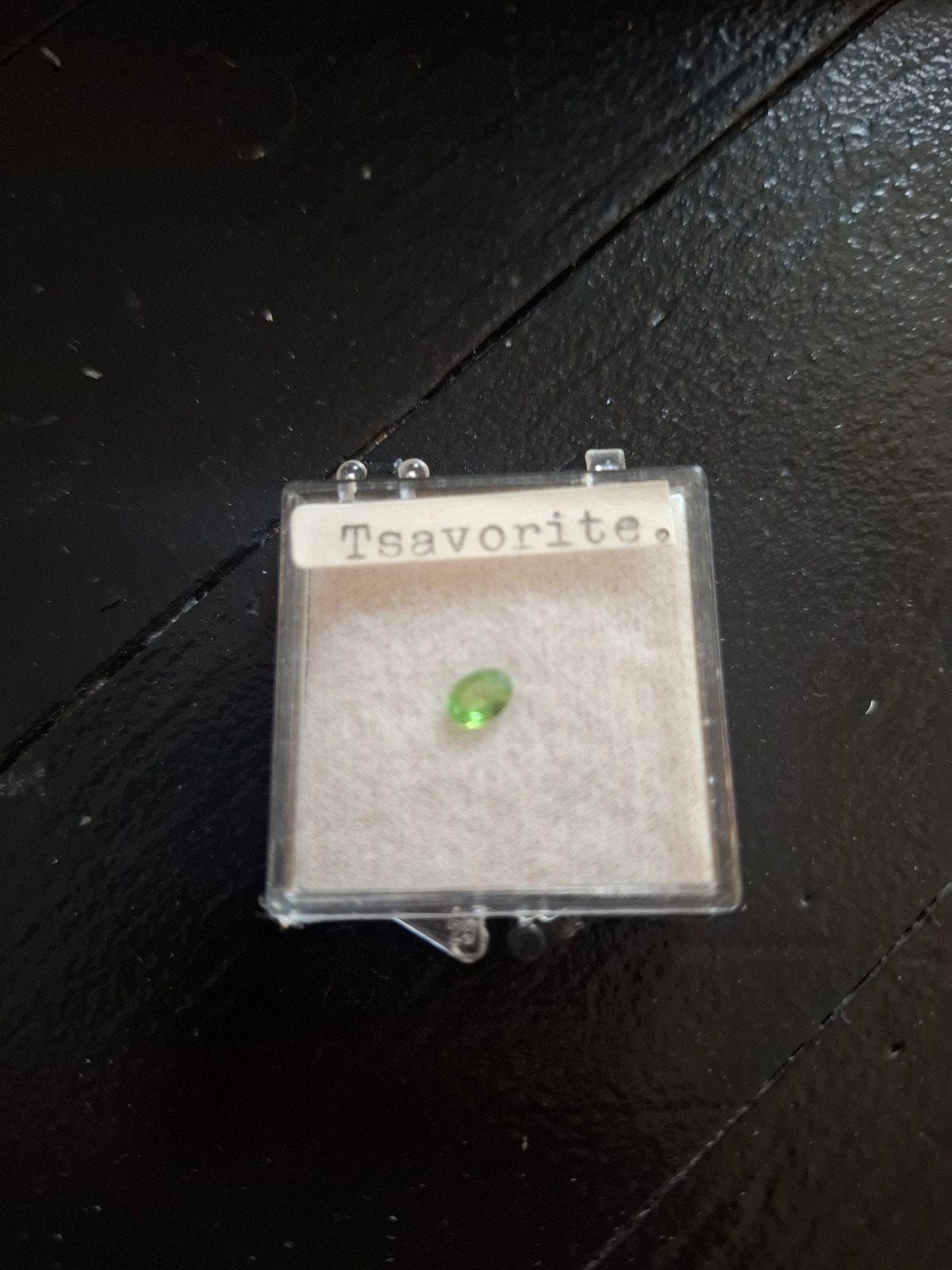 Tsavoriet Granaat uit Tanzania - 0.30 Ct, Ophalen of Verzenden, Zo goed als nieuw