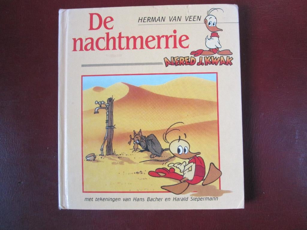 Herman van Veen, Alfred J. Kwak, De Nachtmerrie, Ophalen of Verzenden, Gelezen, Fictie algemeen