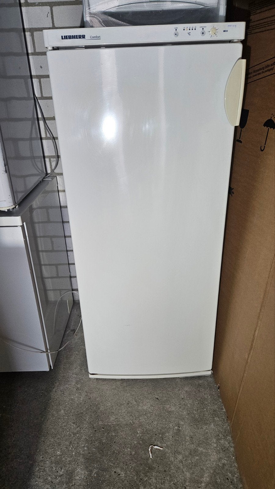 Liebherr vrieskast., Gebruikt, Energieklasse A of zuiniger, 140 tot 160 cm, Ophalen